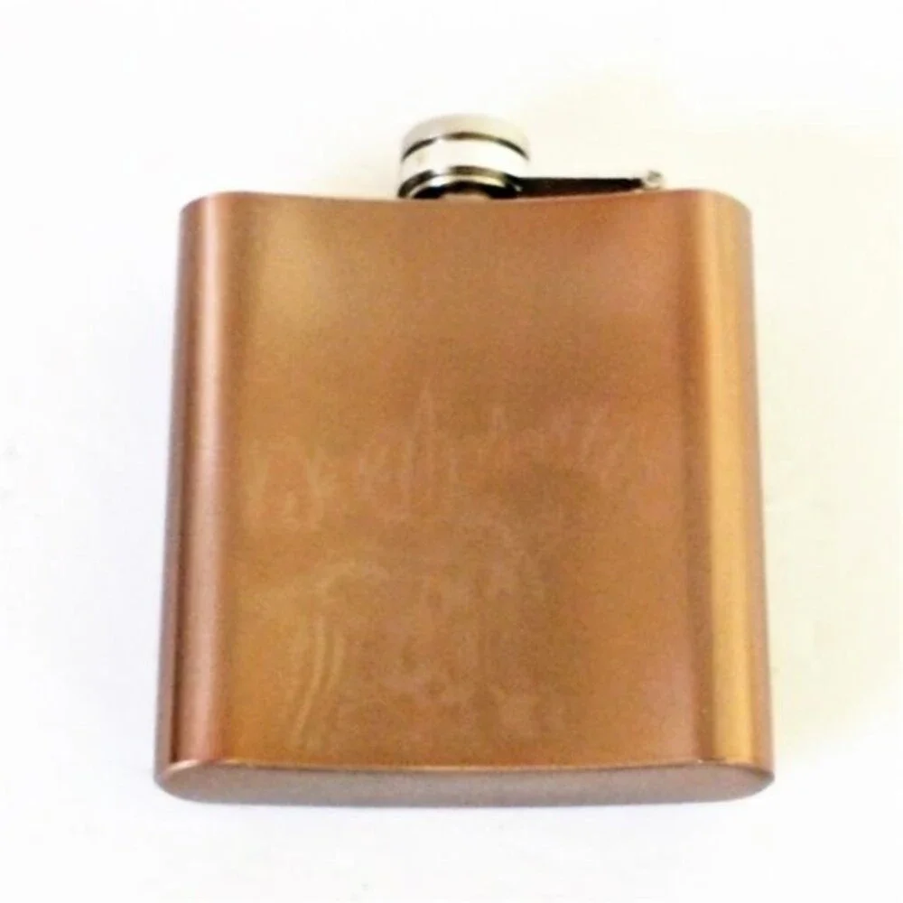 New The Glenlivet Copper Tone Stainless Flask
